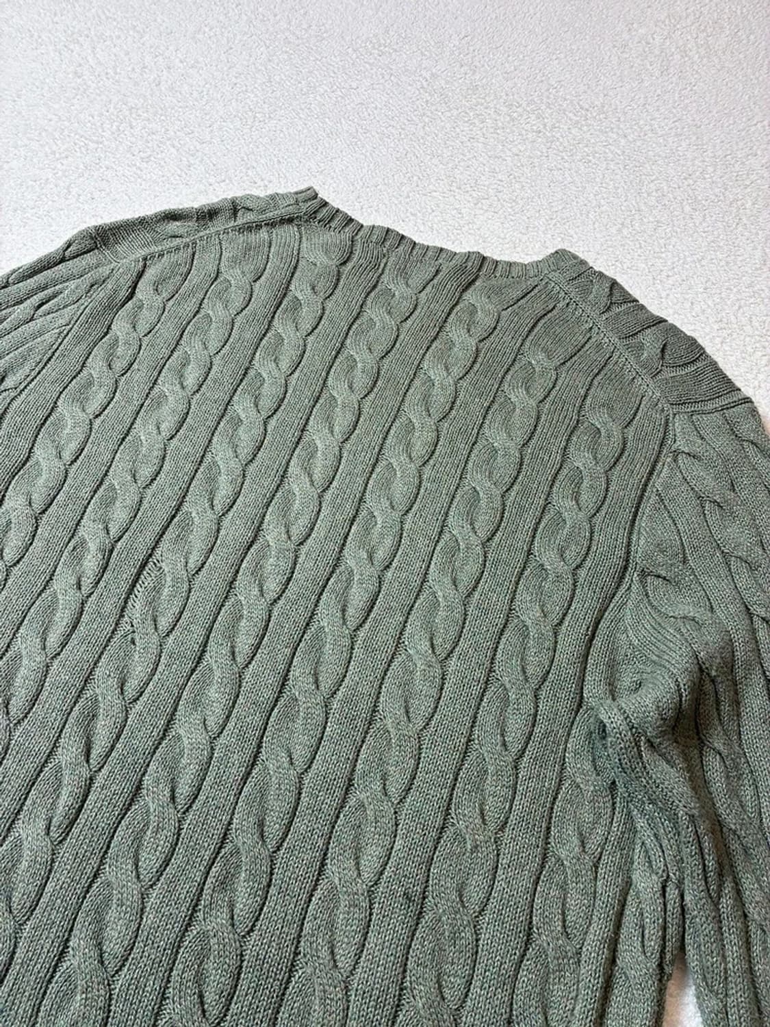 폴로 랄프로렌 10's 코튼 꽈배기 니트 PN7222 상품이미지5