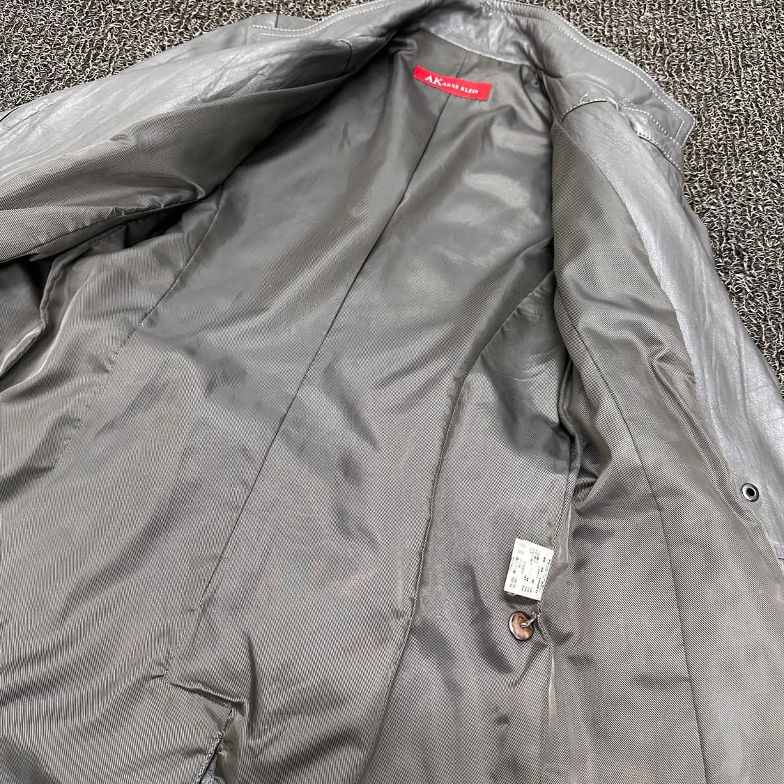 ANNE KLEIN 앤클라인 여성 양가죽 롱코트 자켓 88사이즈 상품이미지8