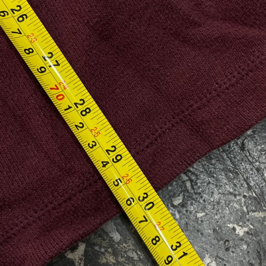 100 아베크롬비 버건디 반버튼  상품이미지5