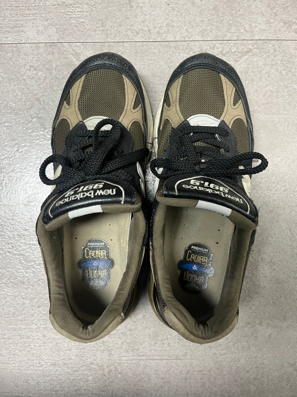 뉴발란스 991.9 UK 캐비어앤보드카 US8 (M9919CV) 상품이미지2