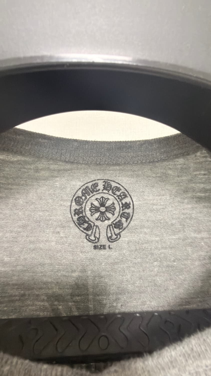 00s 올드크롬하츠 플로랄 홀스슈 헨리넥7부 L 상품이미지4