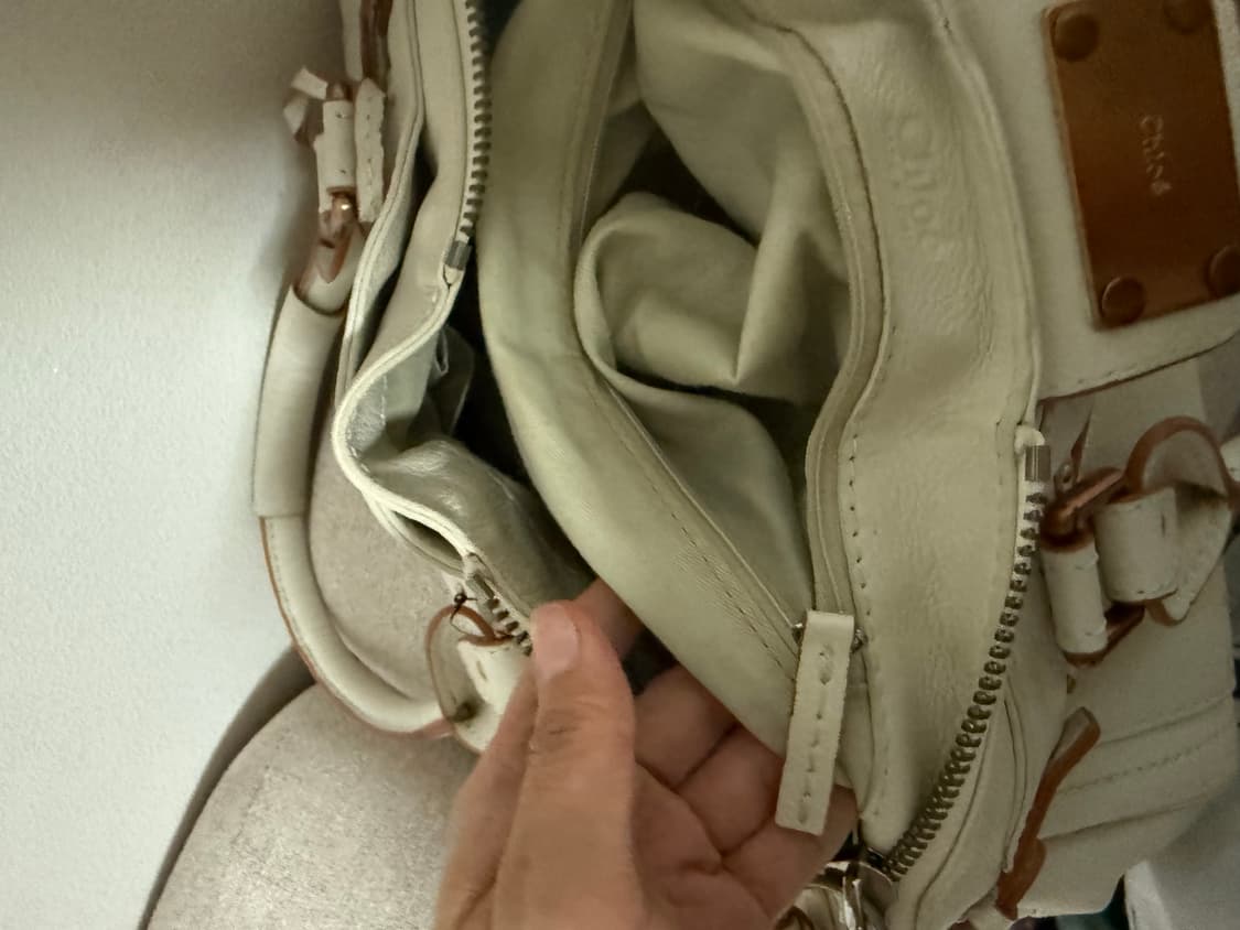 끌로에 패딩턴백 화이트 상품이미지10