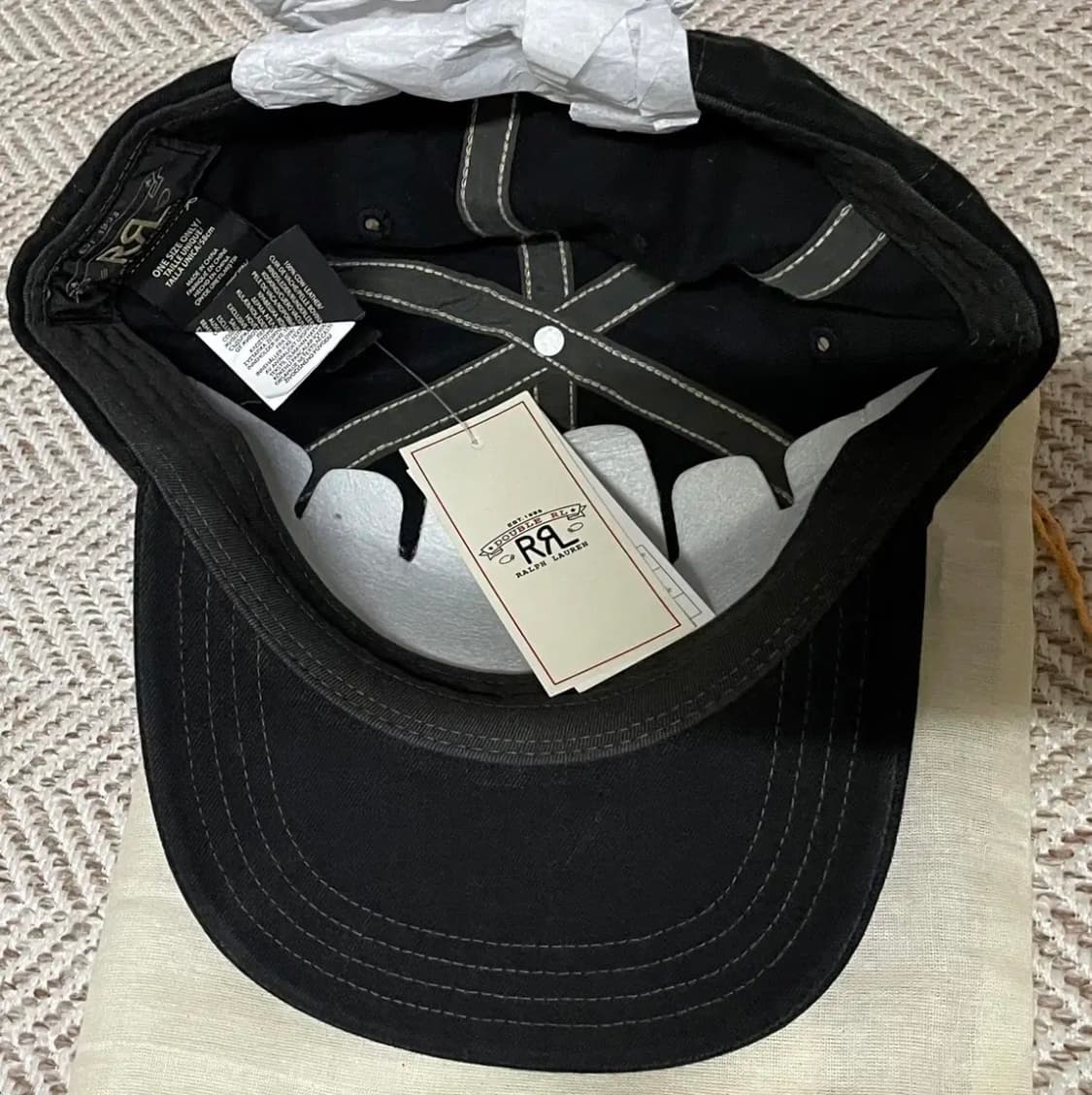 rrl 더블알엘 랜치 로고 볼캡 (김우빈 모자)  상품이미지3