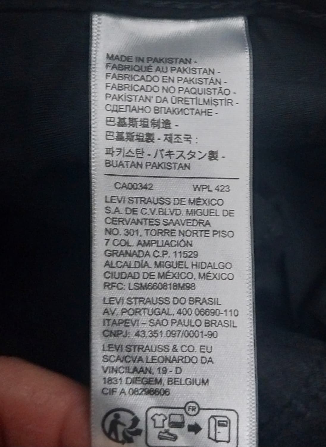 리바이스 흑청 부츠컷 28 상품이미지5