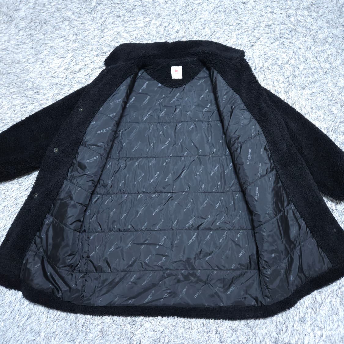 르꼬끄) M 오버핏 쉐르파자켓 롱뽀글이패딩 / 왕눈이샵 상품이미지8