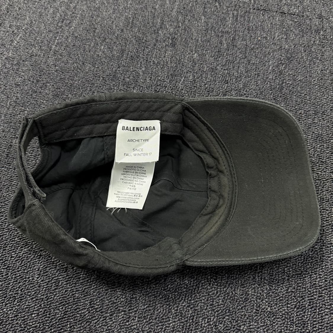 발렌시아가 웨이브 볼캡  상품이미지7