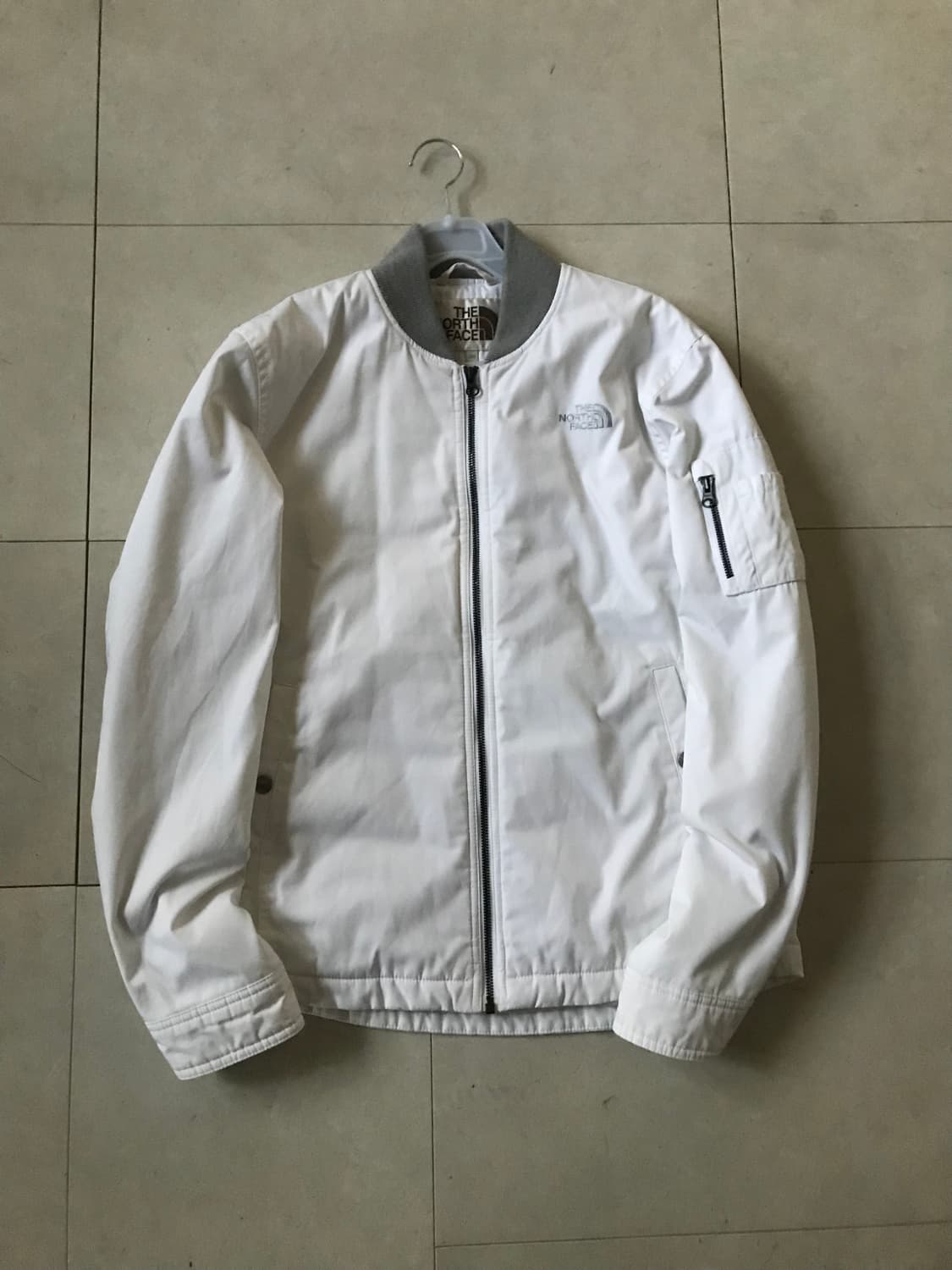 노페 화이트 실버 패딩 상품이미지9