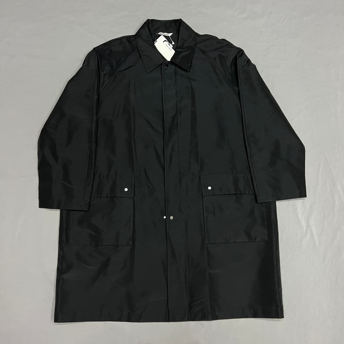 오라리 그로그랭 수티앵 코트 블랙 상품이미지1