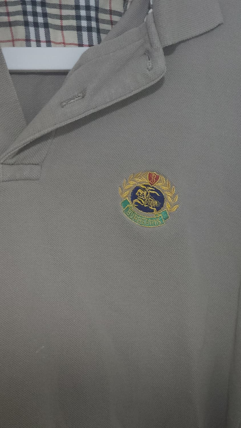 영국 버버리 베이지 긴팔티 S 상품이미지2