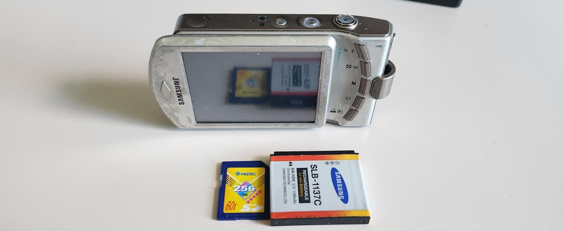 SAMSUNG VLUU i7 빈티지 디지털카메라(하자) 상품이미지8