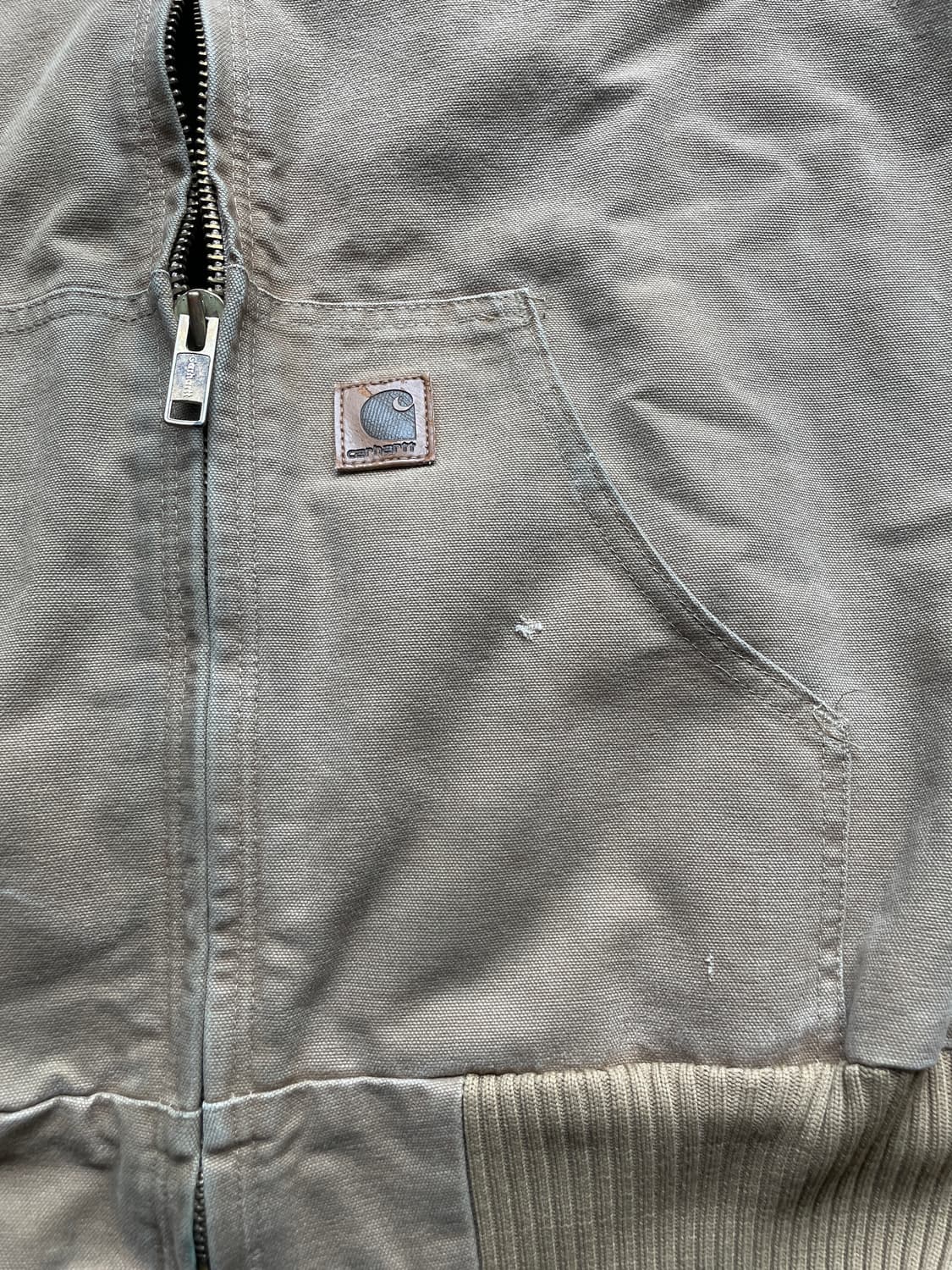 칼하트 j130 CML 카멜 액티브 자켓 샌드스톤 상품이미지6