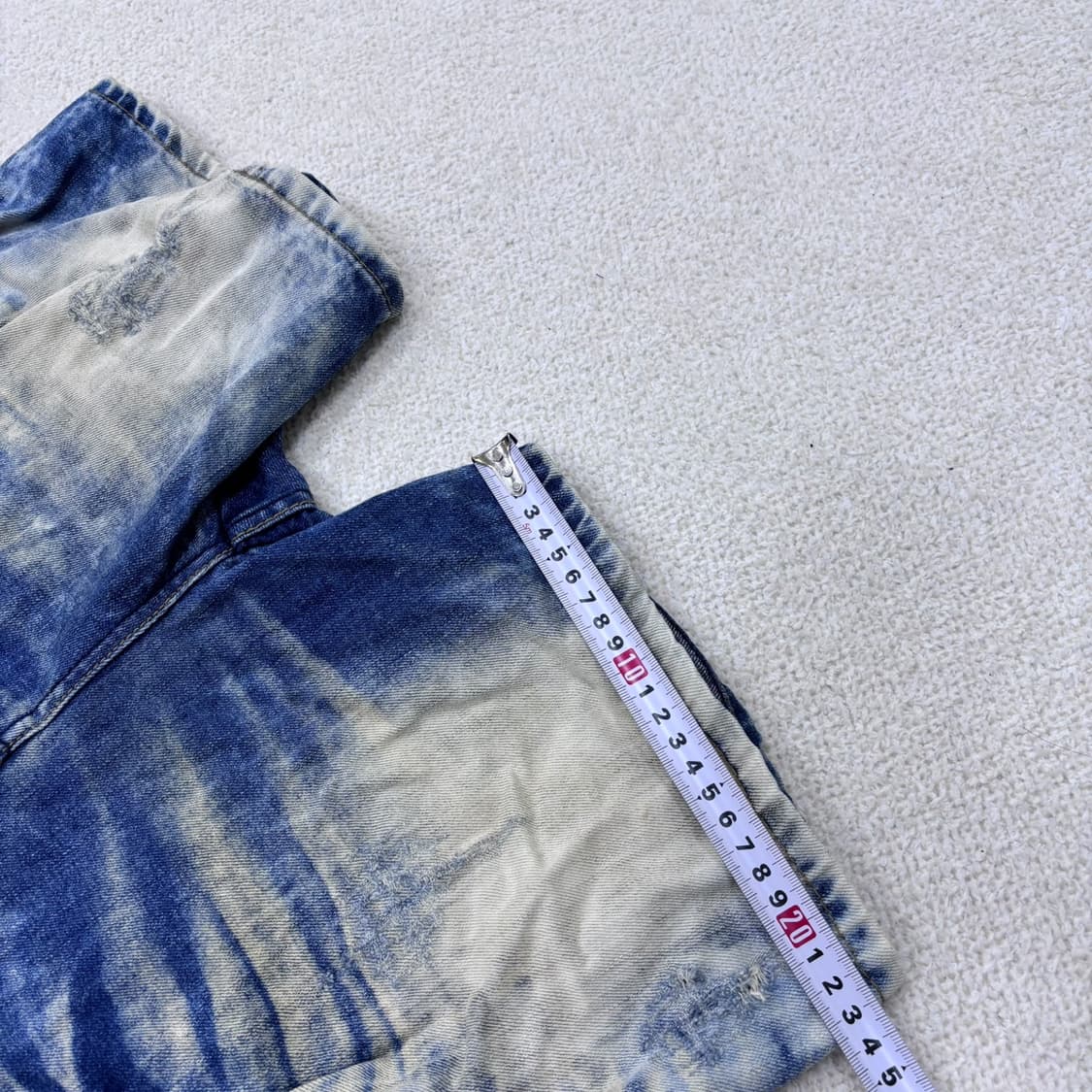 M 오짱데님 데님 반바지 0317E 상품이미지8