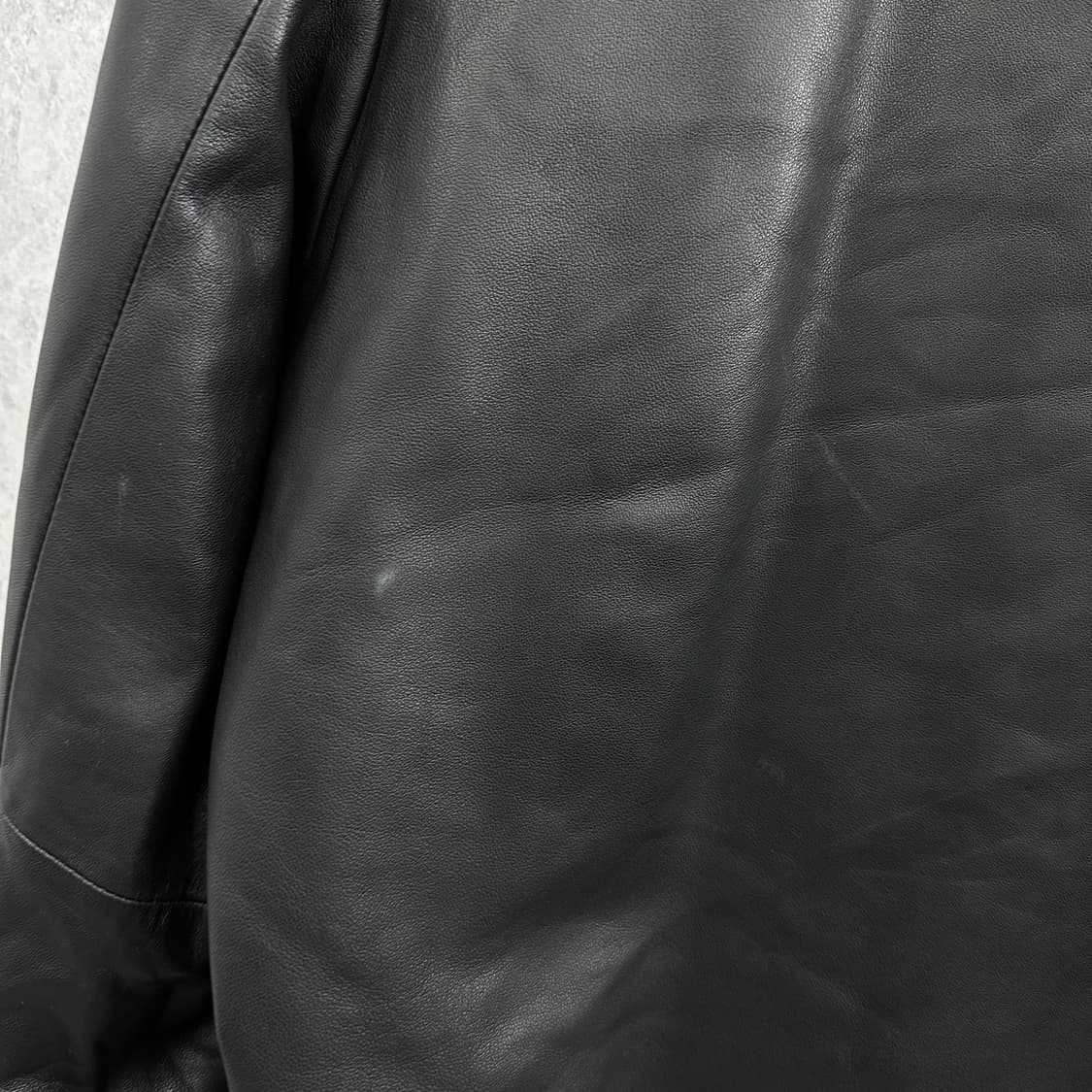 100 인디안 남자 램스킨 블루종 자켓 상품이미지8