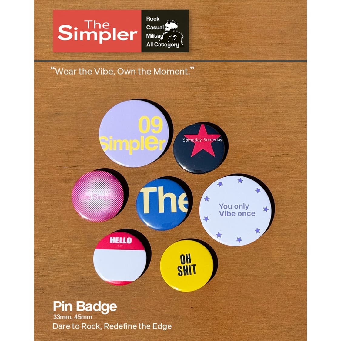 [Hope] 스타일링 뱃지 상품이미지1