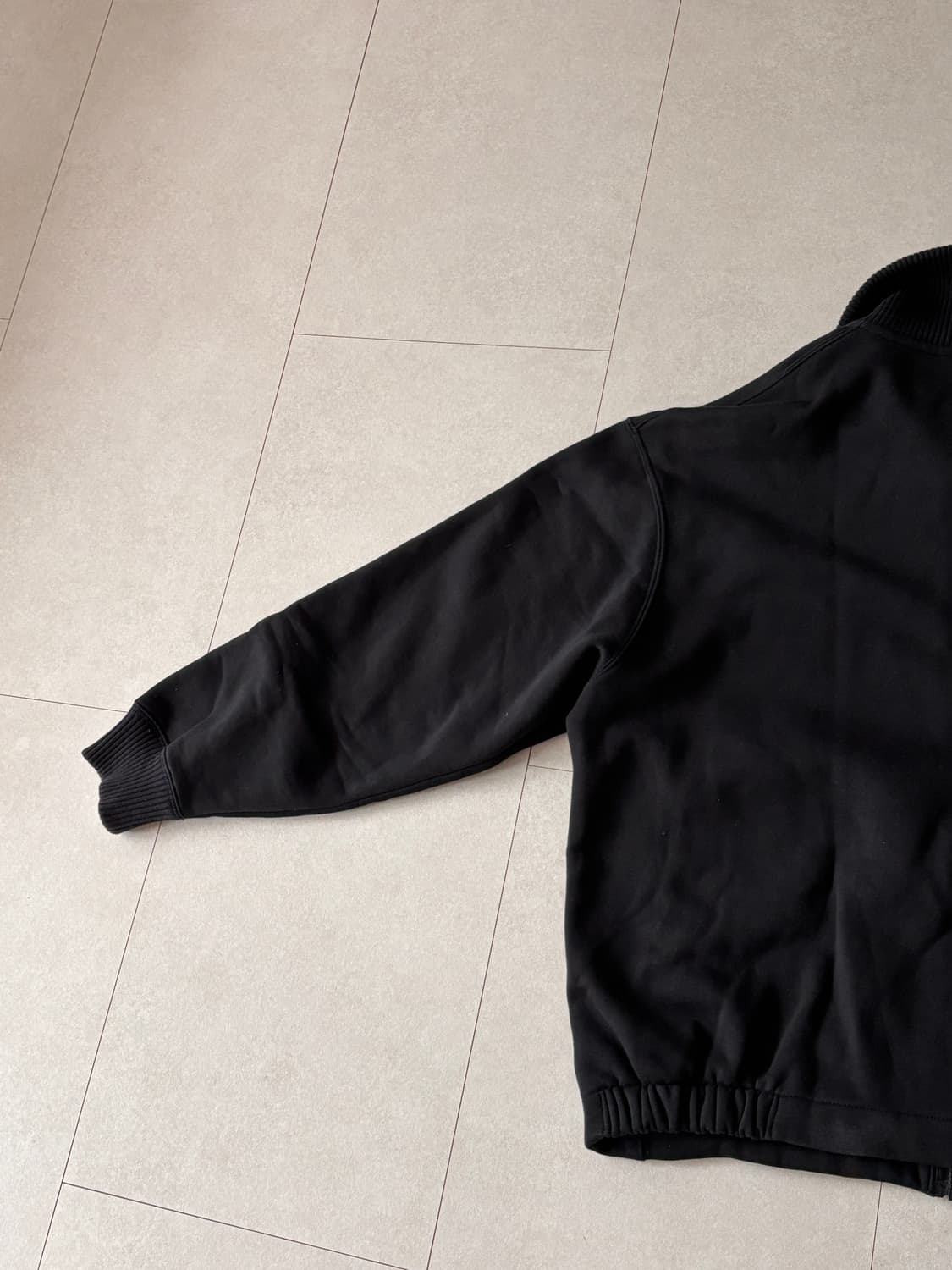 유니클로U 집업 하이넥, 입는 순간 르메르 무드 상품이미지8