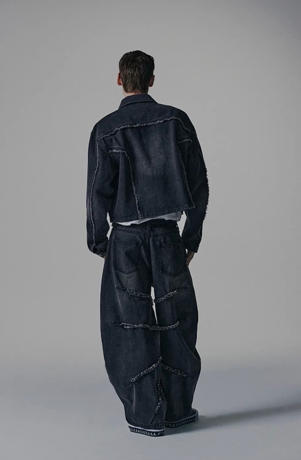 낫포너드 데님 셋업 XL 상품이미지2