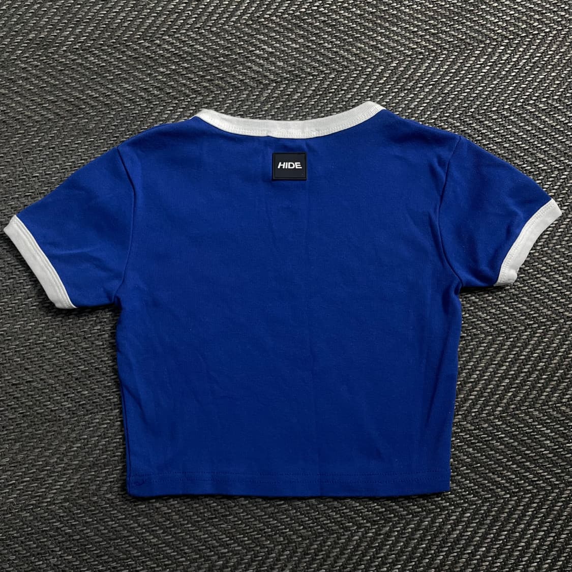HIDE 우먼스 빅로고 크롭 반팔 티셔츠 y 4603 상품이미지4