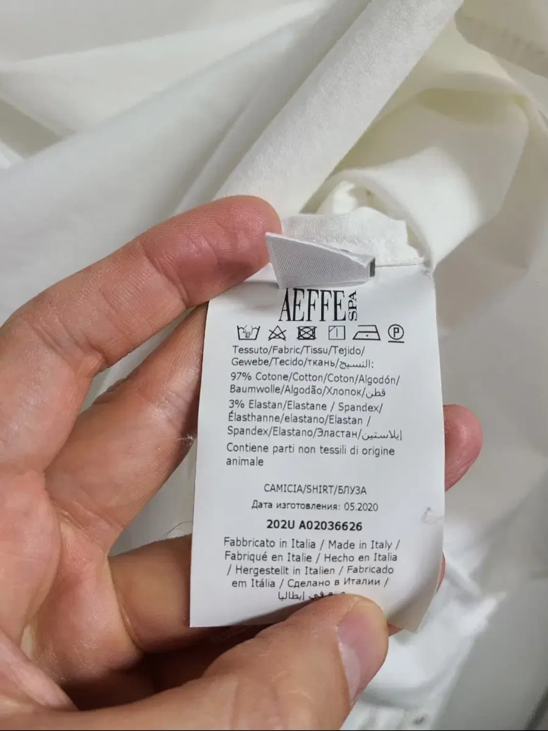 알베르타페레티 레이어드 셔츠 상품이미지6