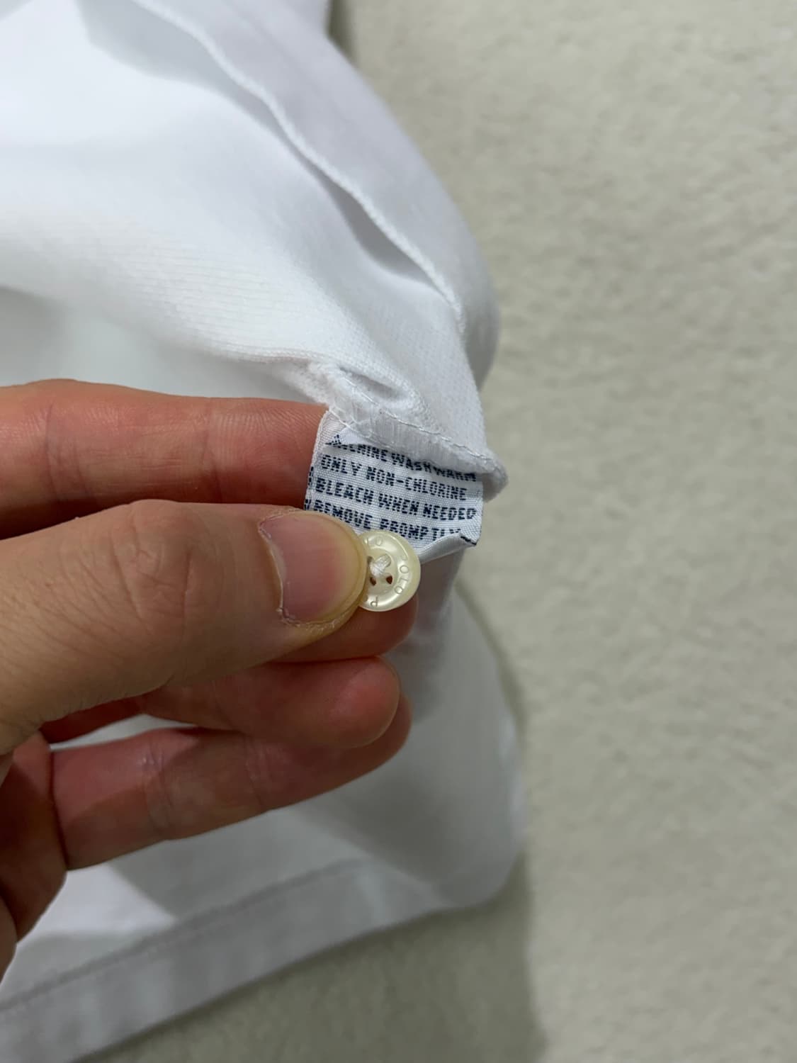 폴로 치프키프 빅포니 반팔 카라티셔츠 화이트 S 상품이미지3