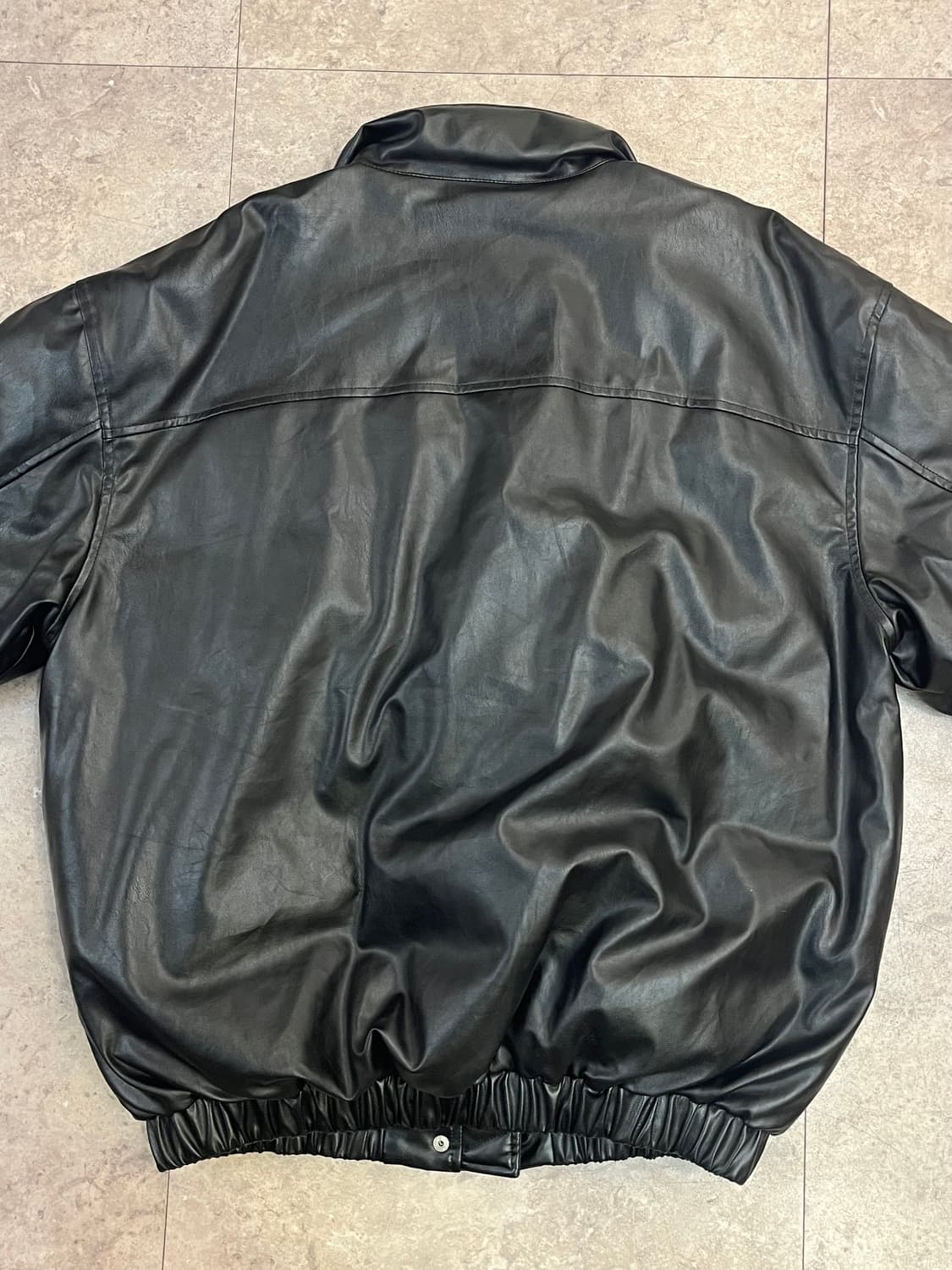 빈티지 레더 자켓 블랙 #csz2739 상품이미지8