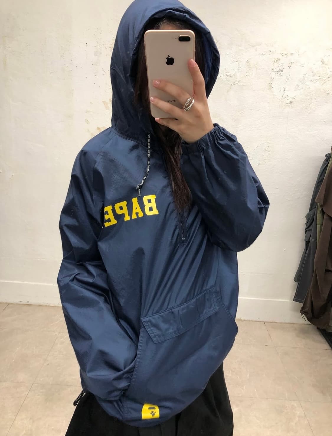 베이프 아노락 풀오버 상품이미지3