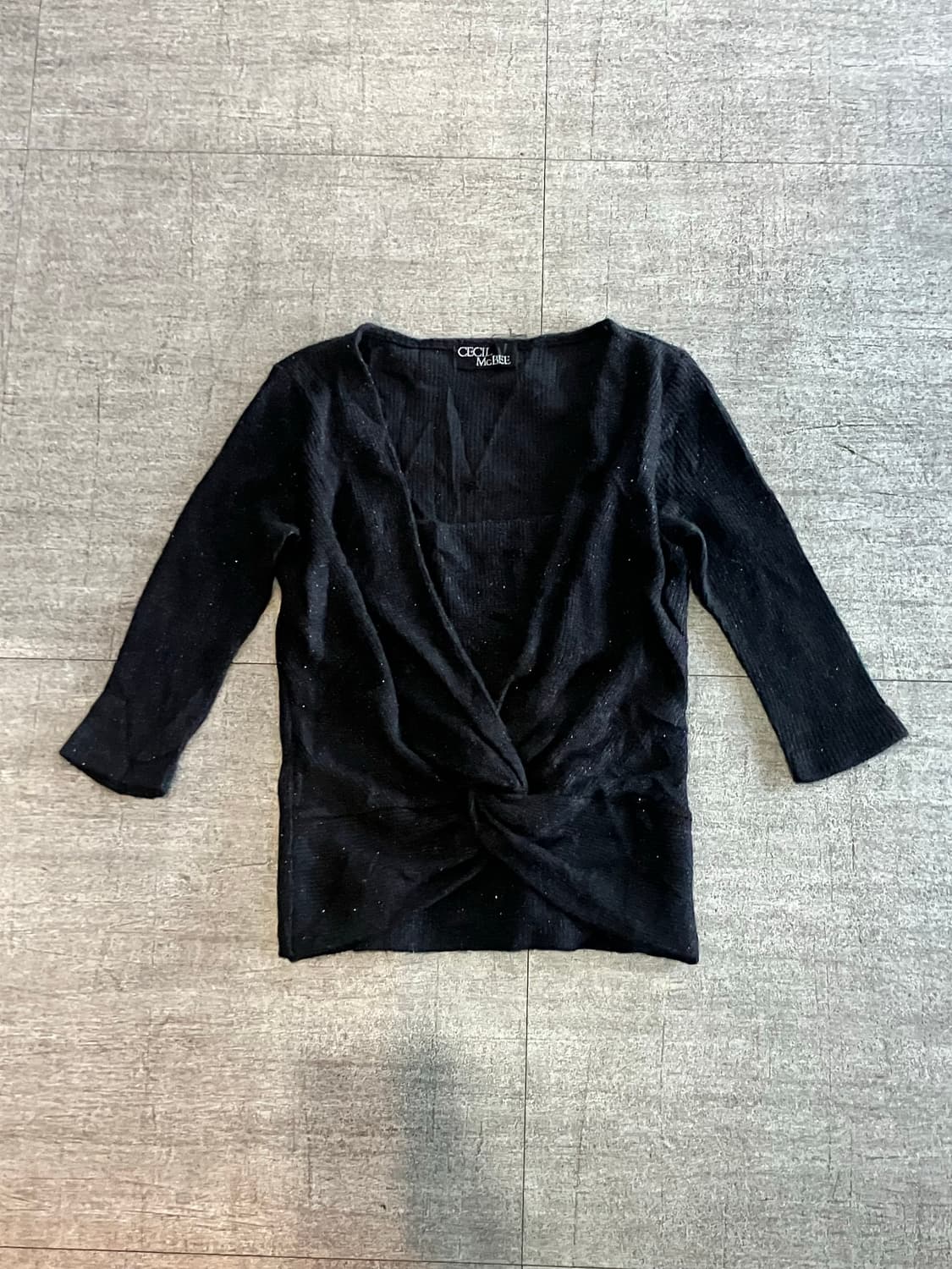 Cecil Mcbee 세실맥비 핀터깔y2k 히메갸루 달천깔 글리터니트 상품이미지1