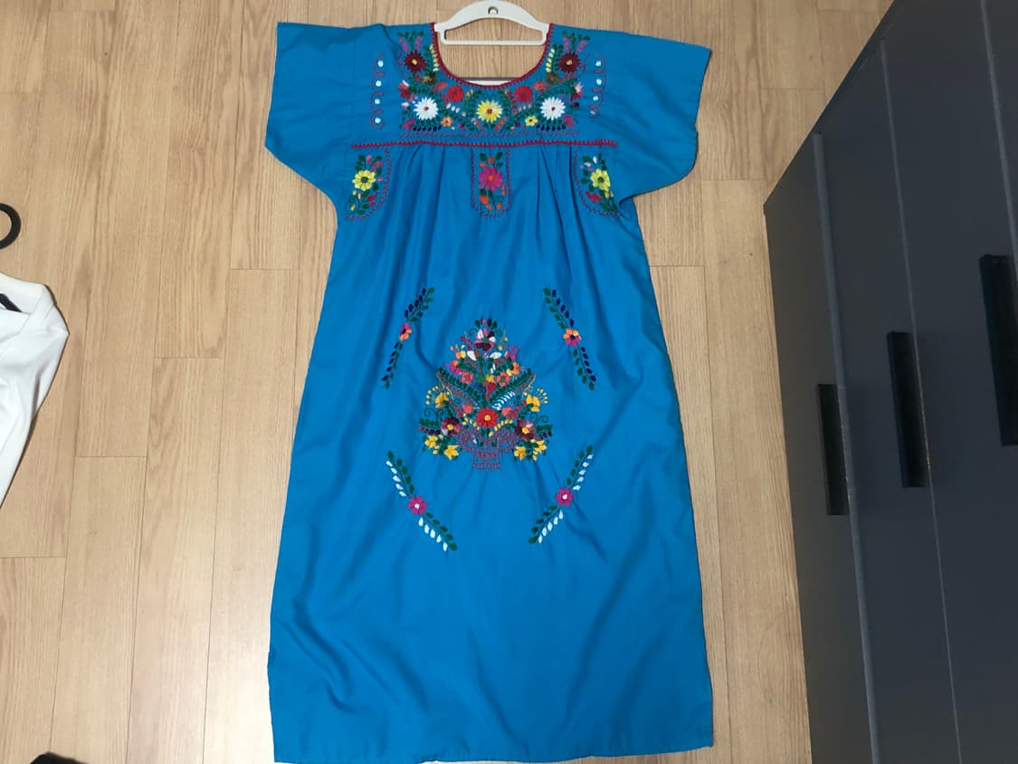 하구미 자수 원피스 상품이미지3