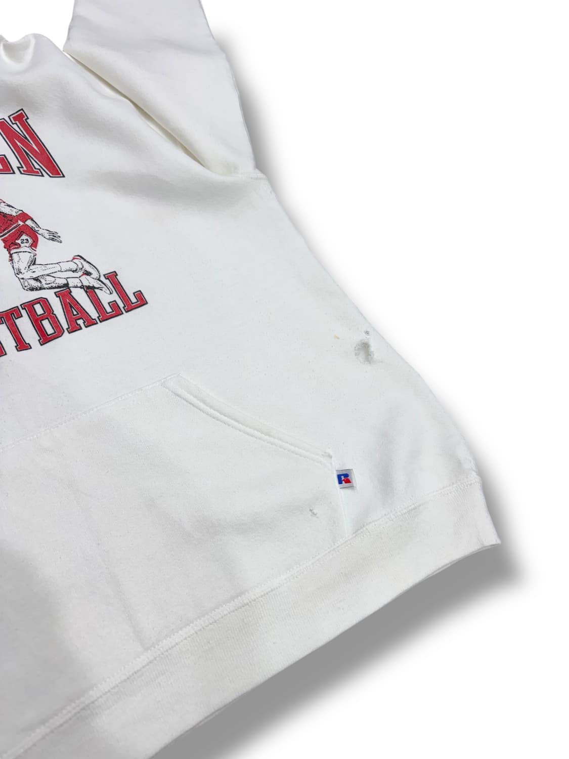 90s 러셀 빈티지 스웻 후드티 made in USA (XL)   상품이미지5