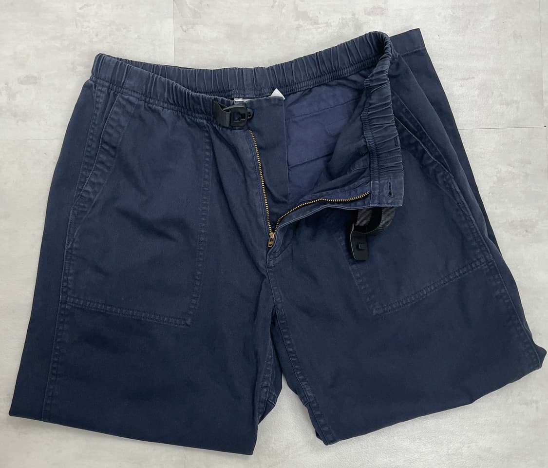 Gramicci 더블 네이비 와이드 테이퍼드핏 코튼 팬츠 상품이미지5