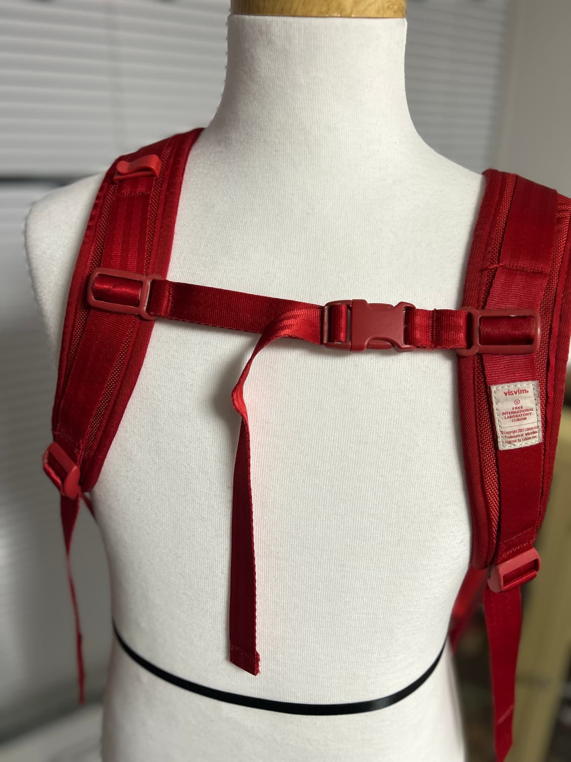 VISVIM 올드비즈빔 레드 발리스틱 25L 백팩 상품이미지8