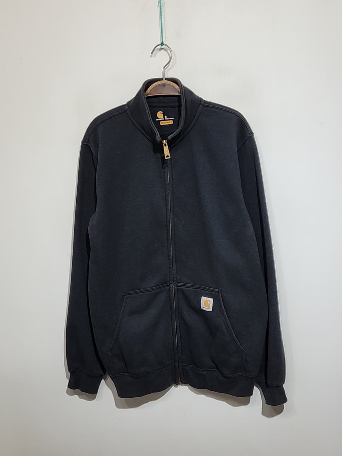 (L) 칼하트 집업 블랙 기모 아메카지 캐주얼  상품이미지1