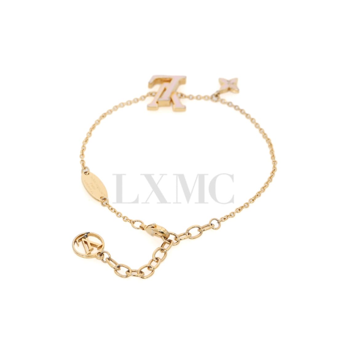 루이비통 팔찌 LV 아이코닉 에나멜 핑크 팔찌 M1008A 상품이미지4