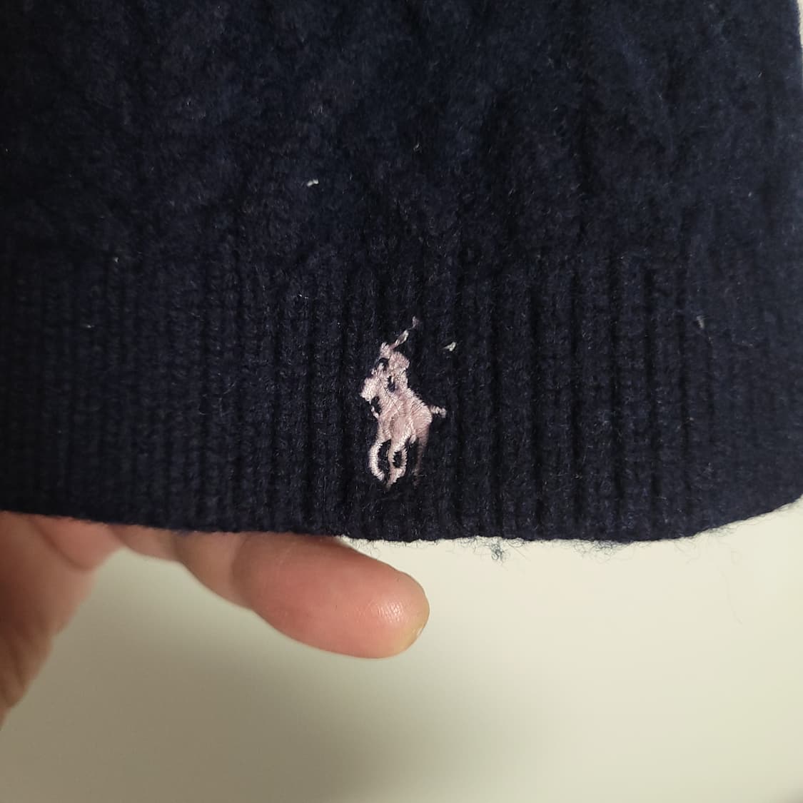 POLO 폴로 랄프로렌 네이비 머플러 상품이미지4