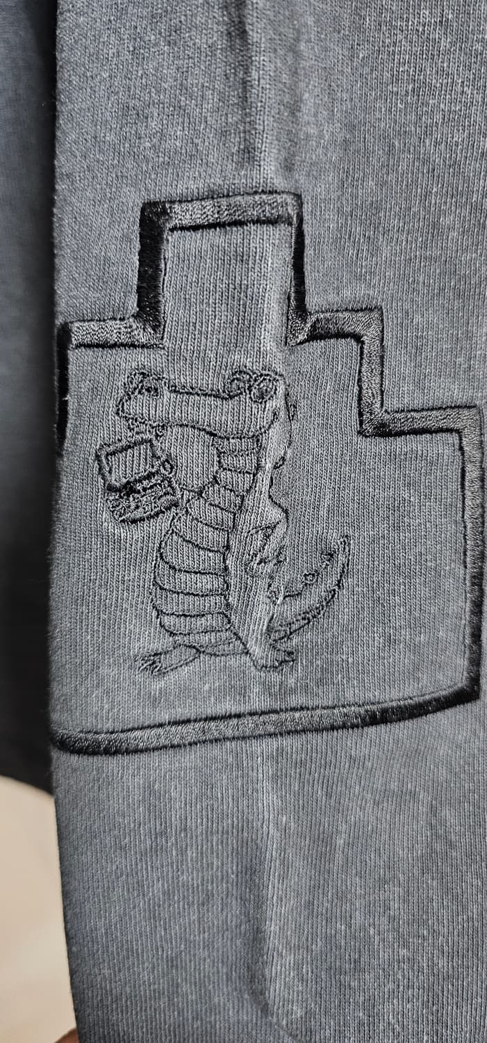 카브엠트 헤비 소사이어티 맨투맨 가먼트 다이 블랙 상품이미지5