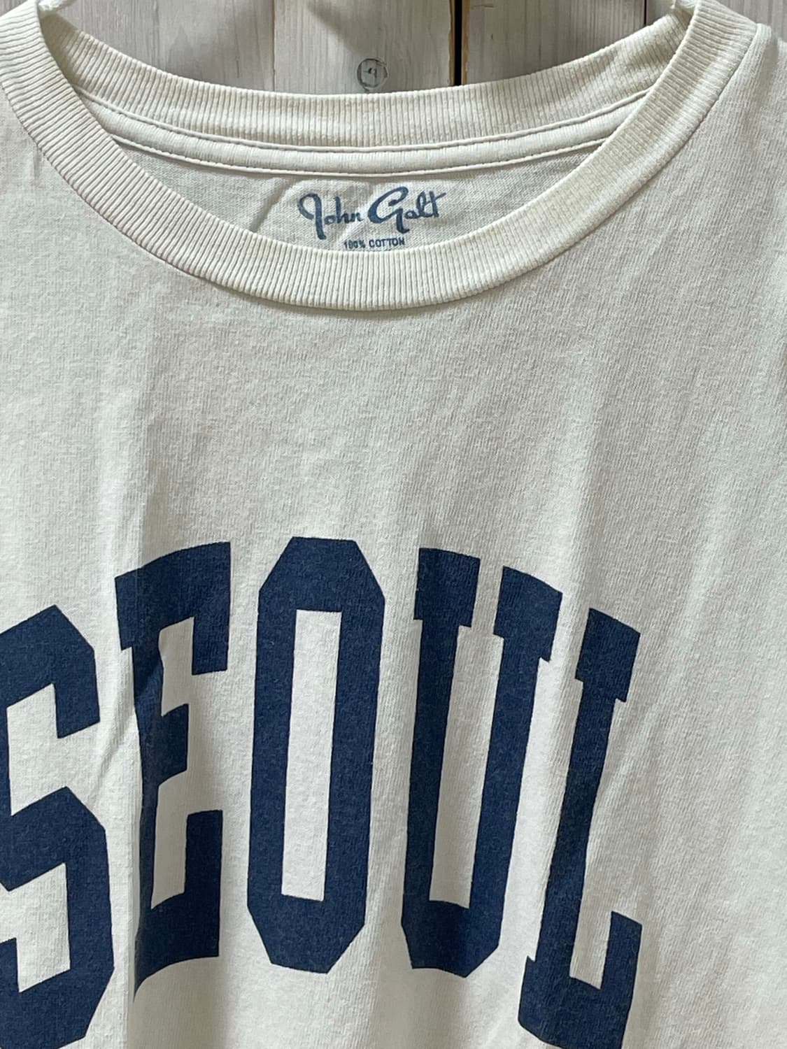 브랜디멜빌 서울 반팔 티셔츠 그레이 네이비 상품이미지2