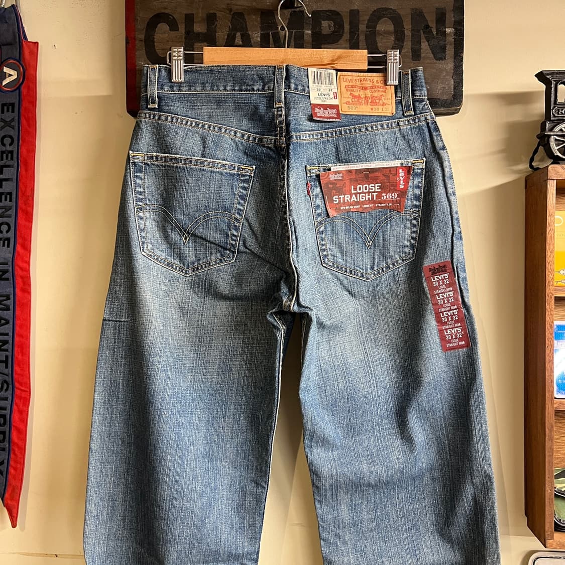 00's 리바이스 569 32 Size Mexico 260413-4 상품이미지6