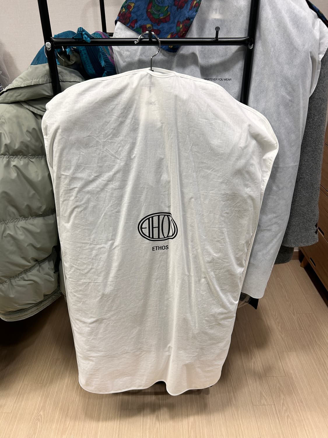 에토스 레더 하프 자켓 상품이미지3