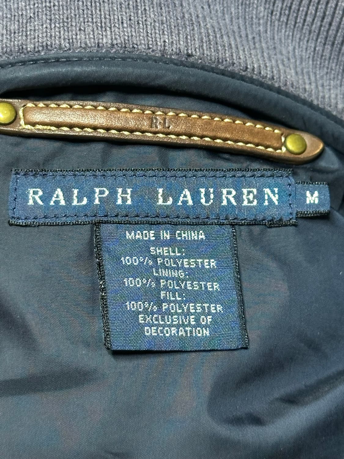 랄프로렌 퀼팅 패딩 자켓 M 상품이미지4