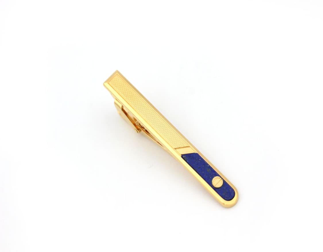 던힐 A등급 6cm 라피스 원석 남자 명품 넥타이핀 빈티지 상품이미지2