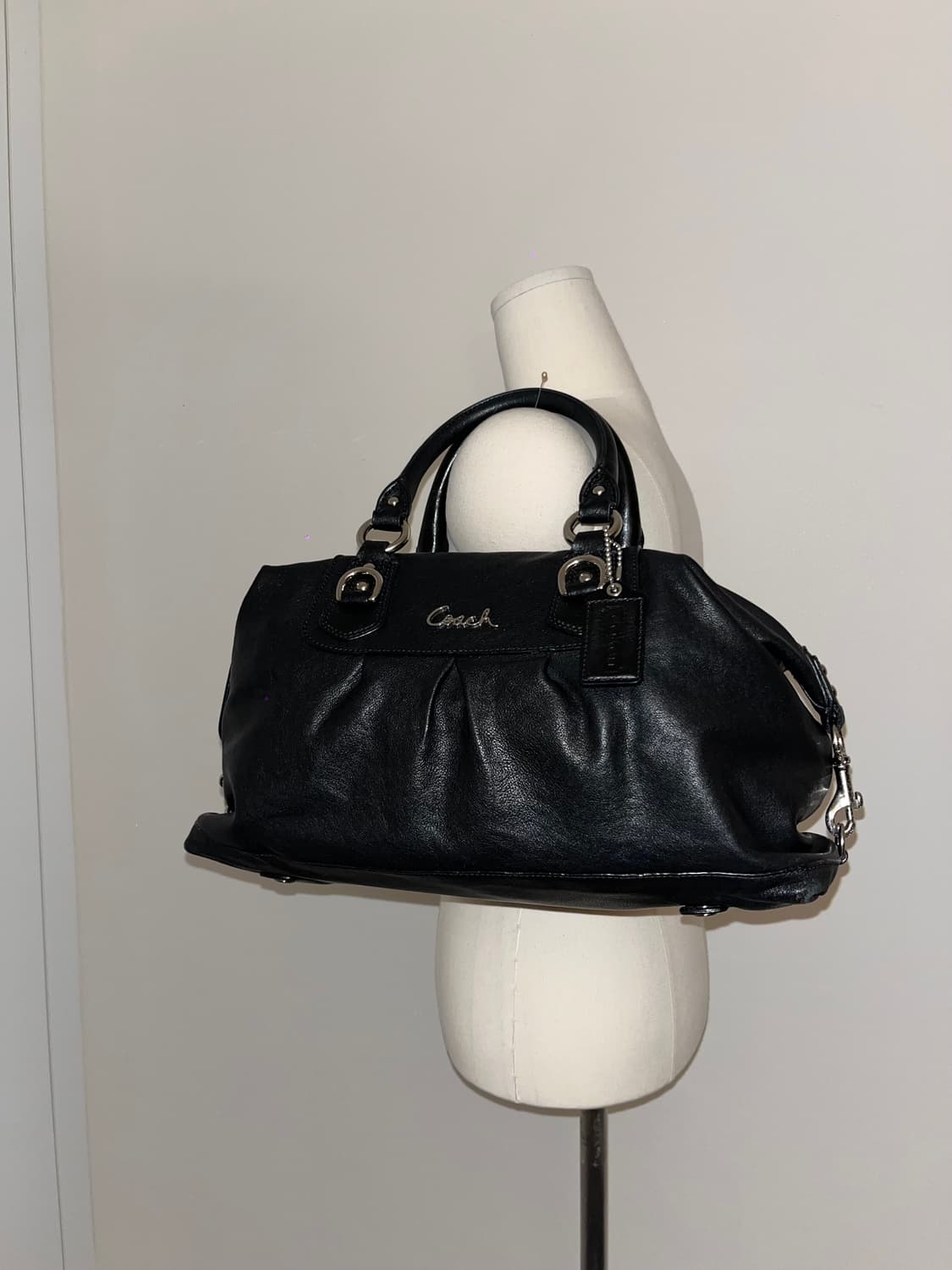 📦Coach allblack shoulder bag 상품이미지2