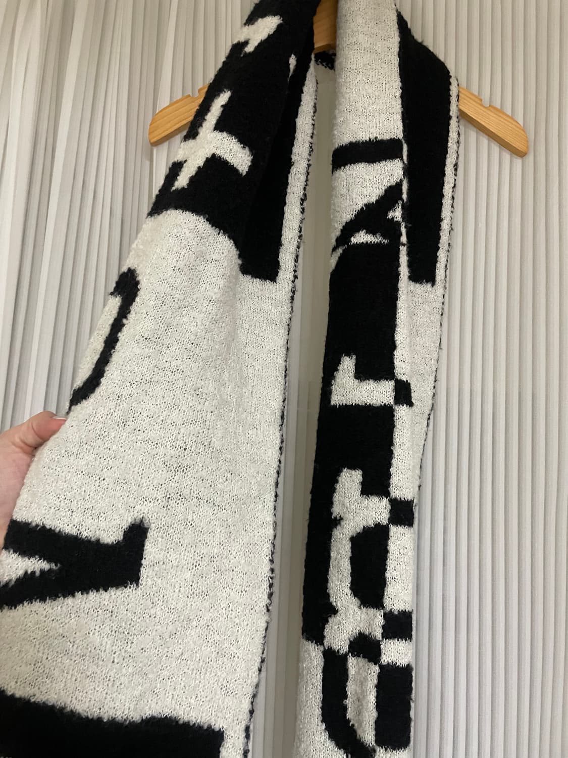 마뗑킴 체크보드 머플러 상품이미지3