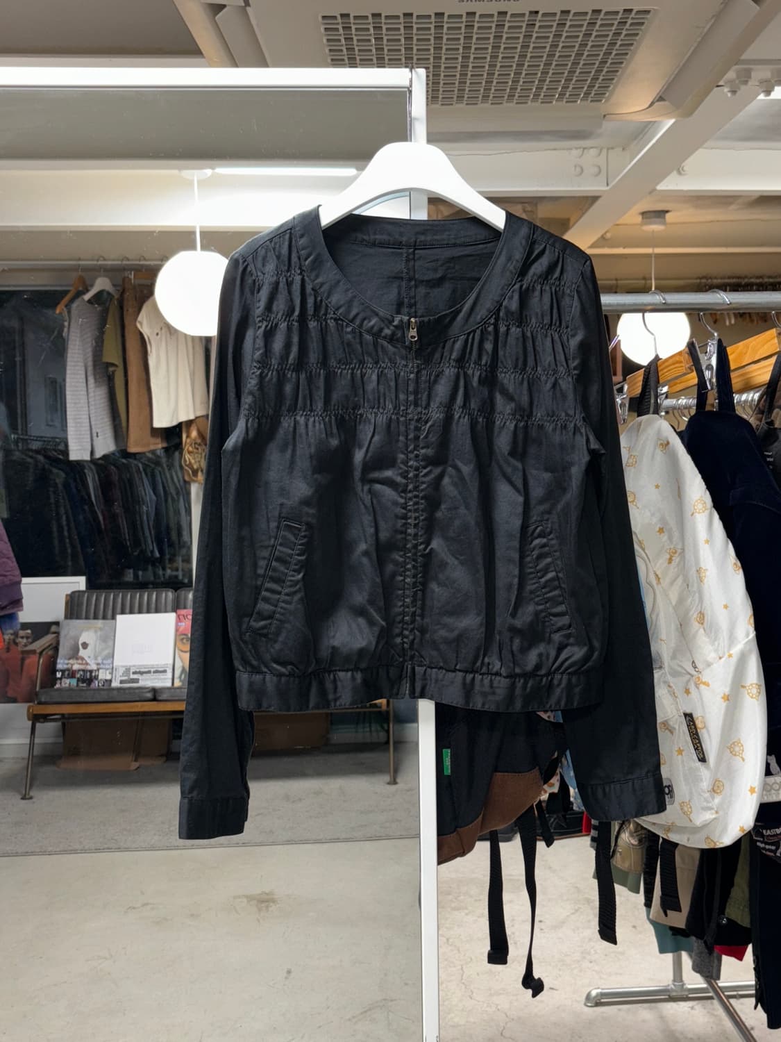 Atsuro tayama 셔링 집업 자켓  상품이미지1