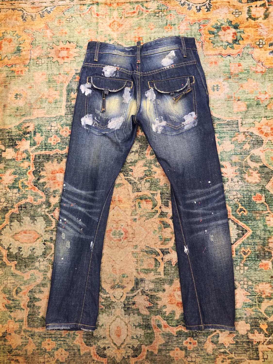 디스퀘어드2(Dsquared2)지퍼 디테일 스키니 쿨마이너 데님 진 상품이미지4