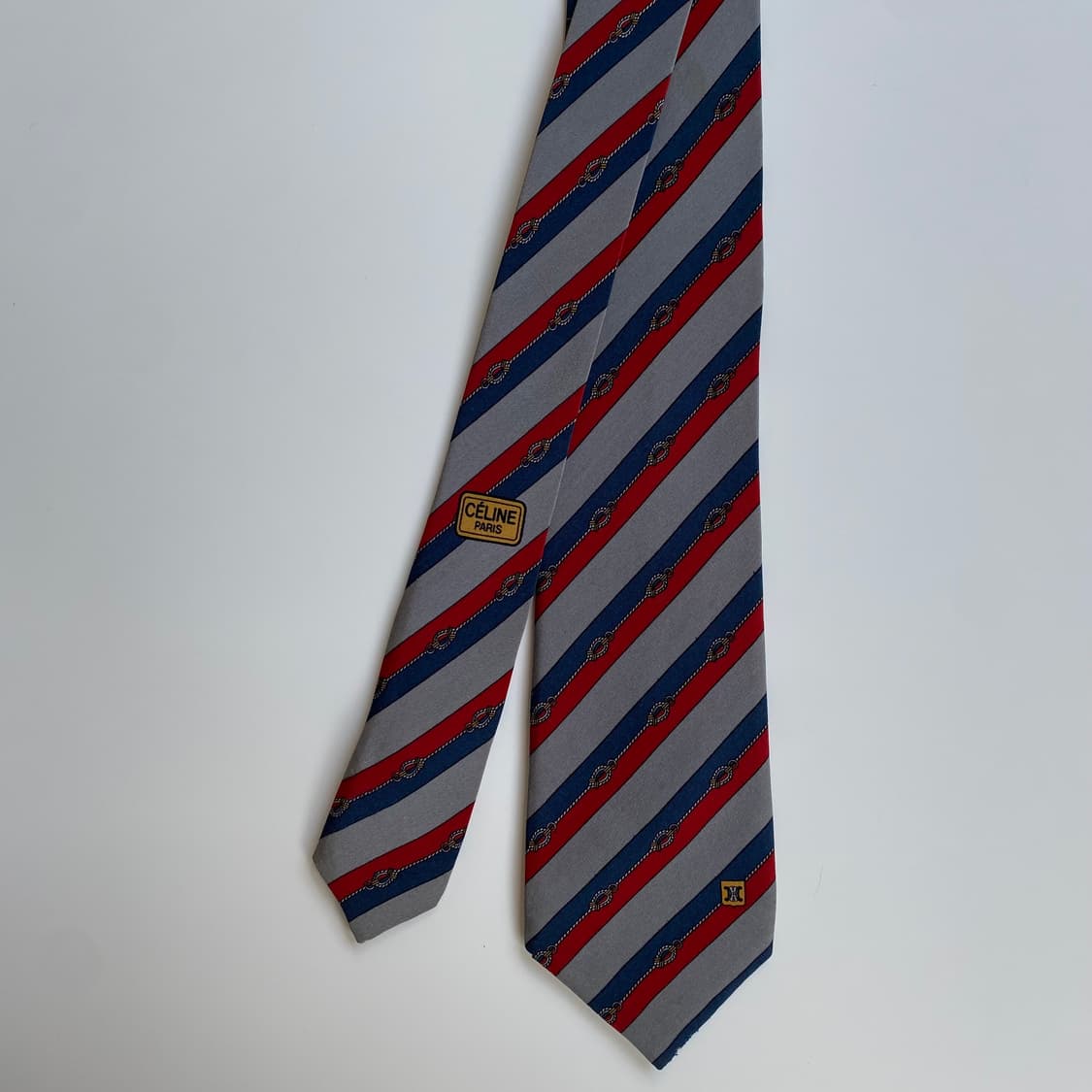 셀린느 (celine) 심플로고 정품 명품넥타이 상품이미지2
