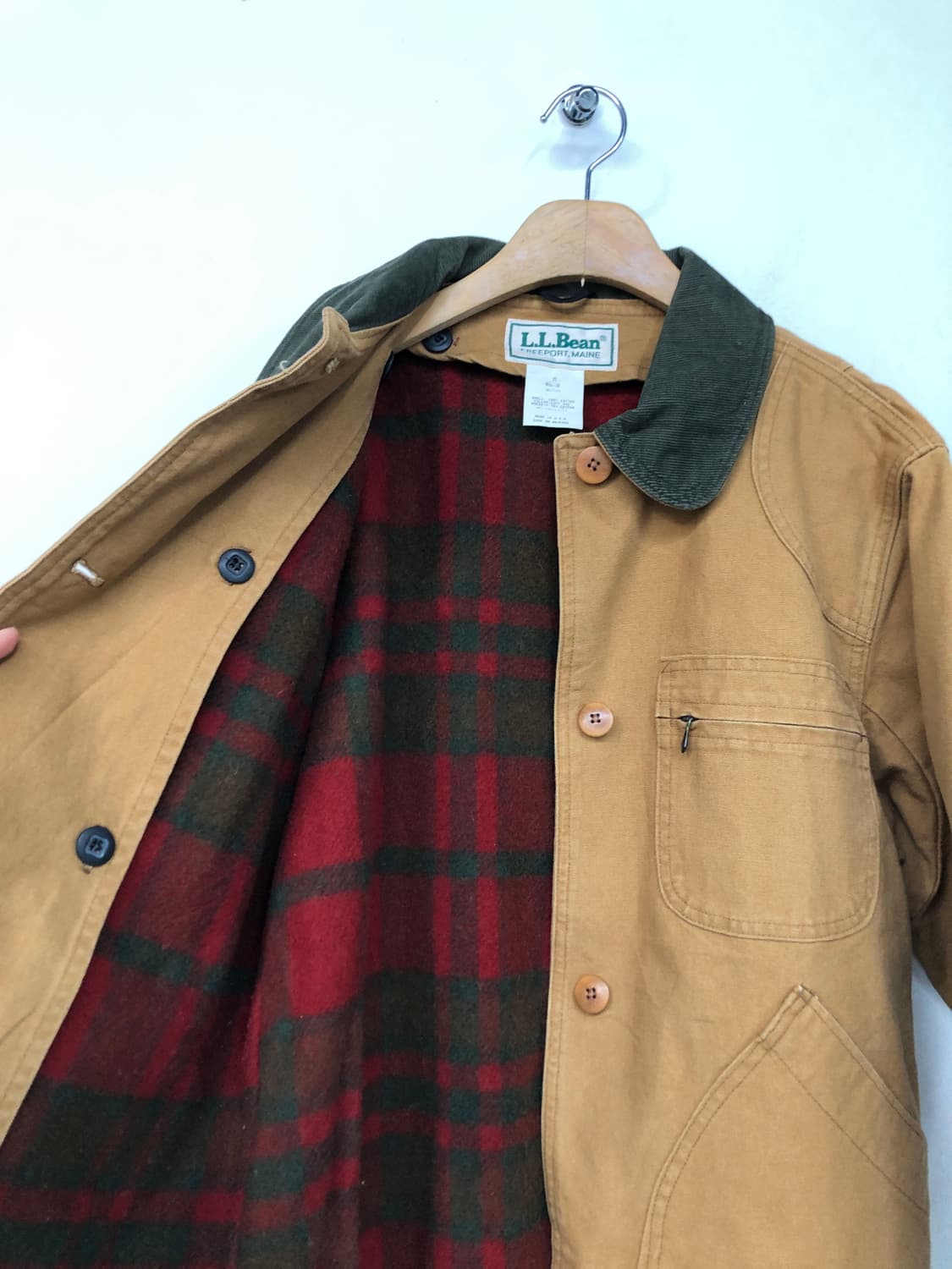 엘엘빈 made in u.s.a 캔버스 헌팅 자켓 상품이미지9