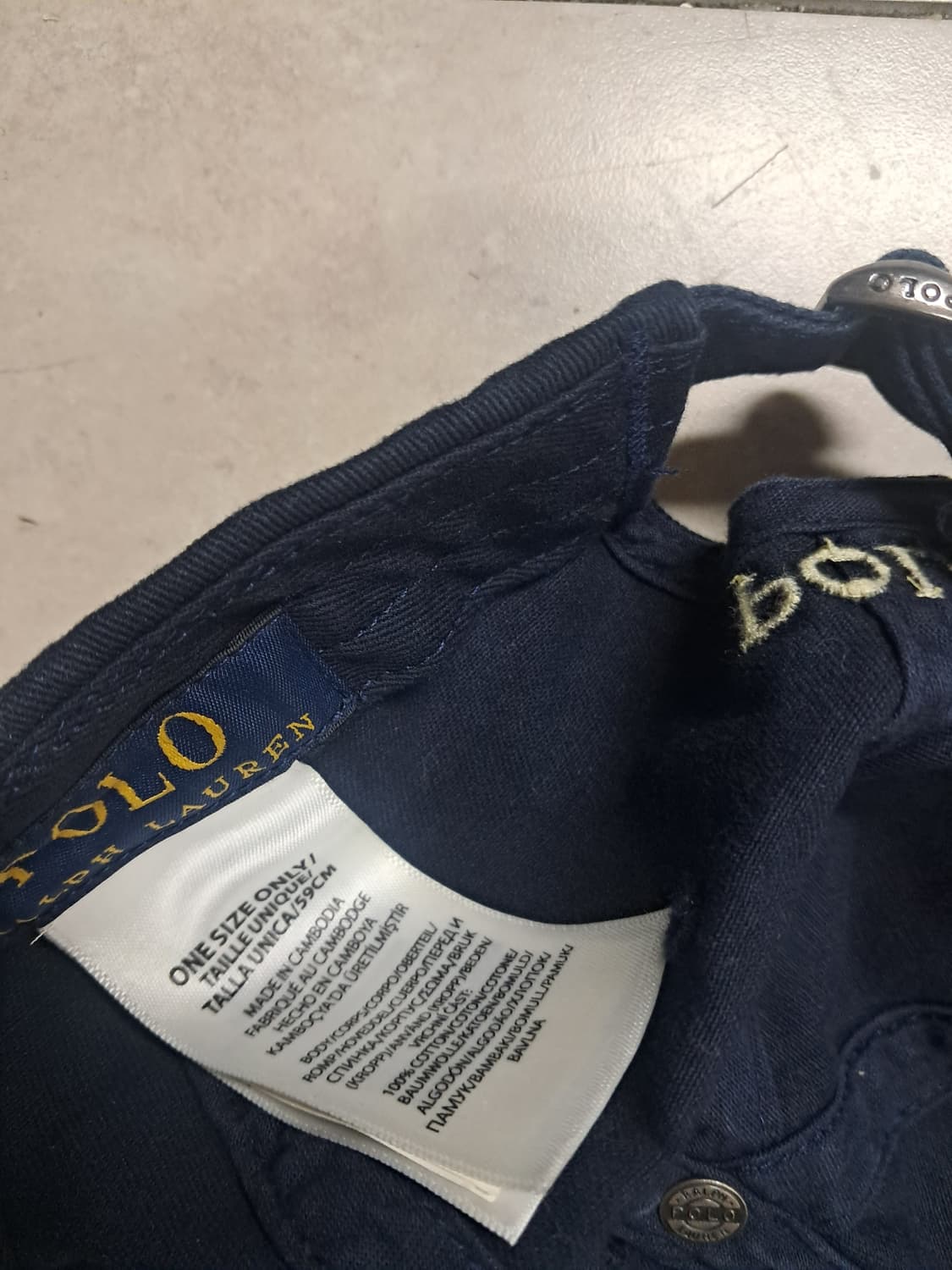 폴로랄프로렌 볼캡 상품이미지3