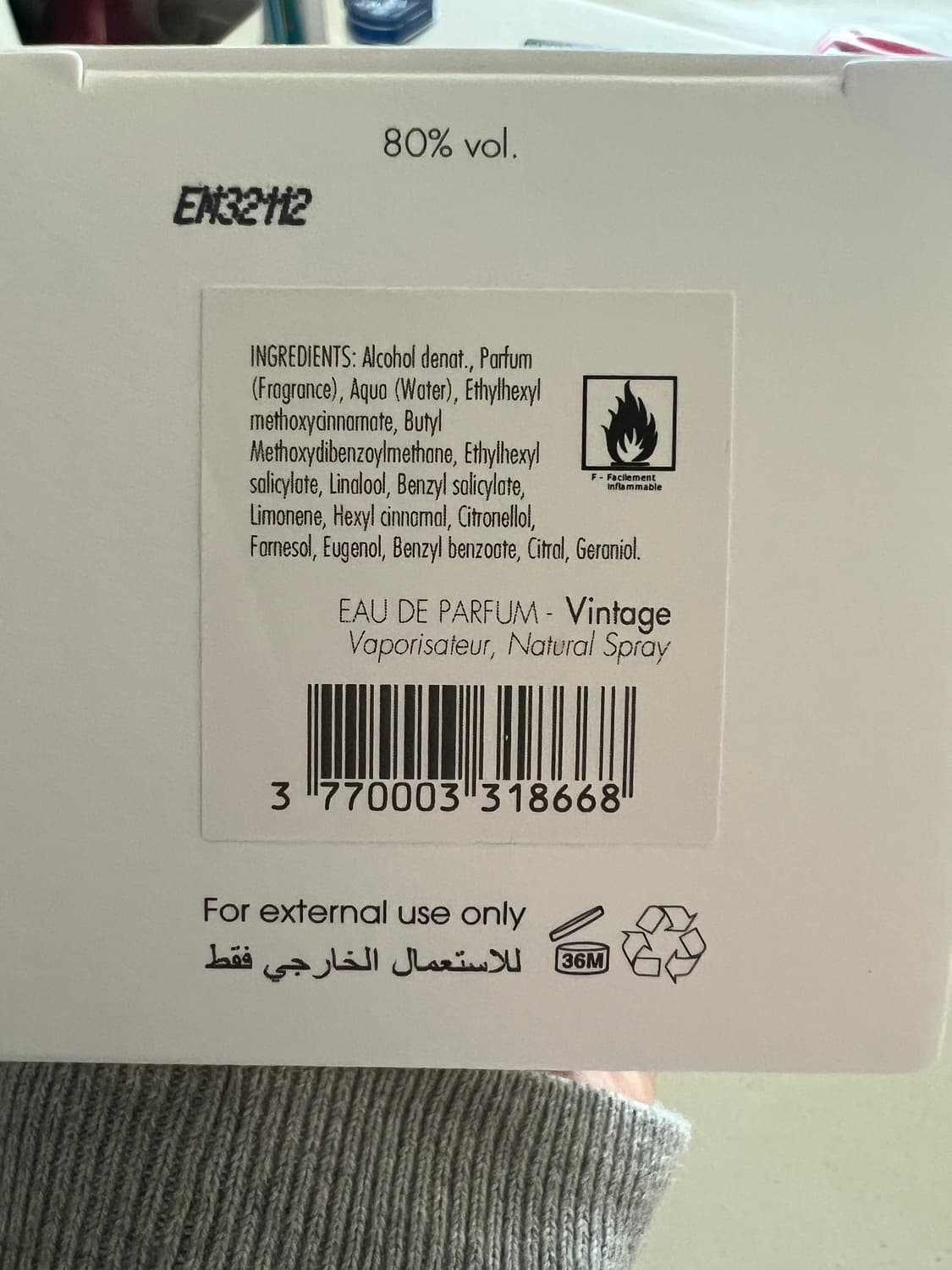 샤보 빈티지 EDP 100ml 해외정품 상품이미지3