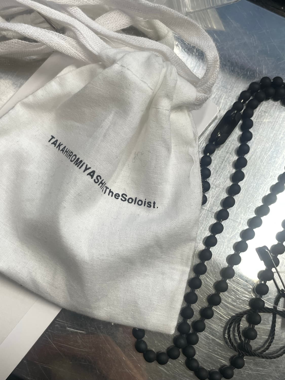 솔로이스트 볼 체인 목걸이 상품이미지1