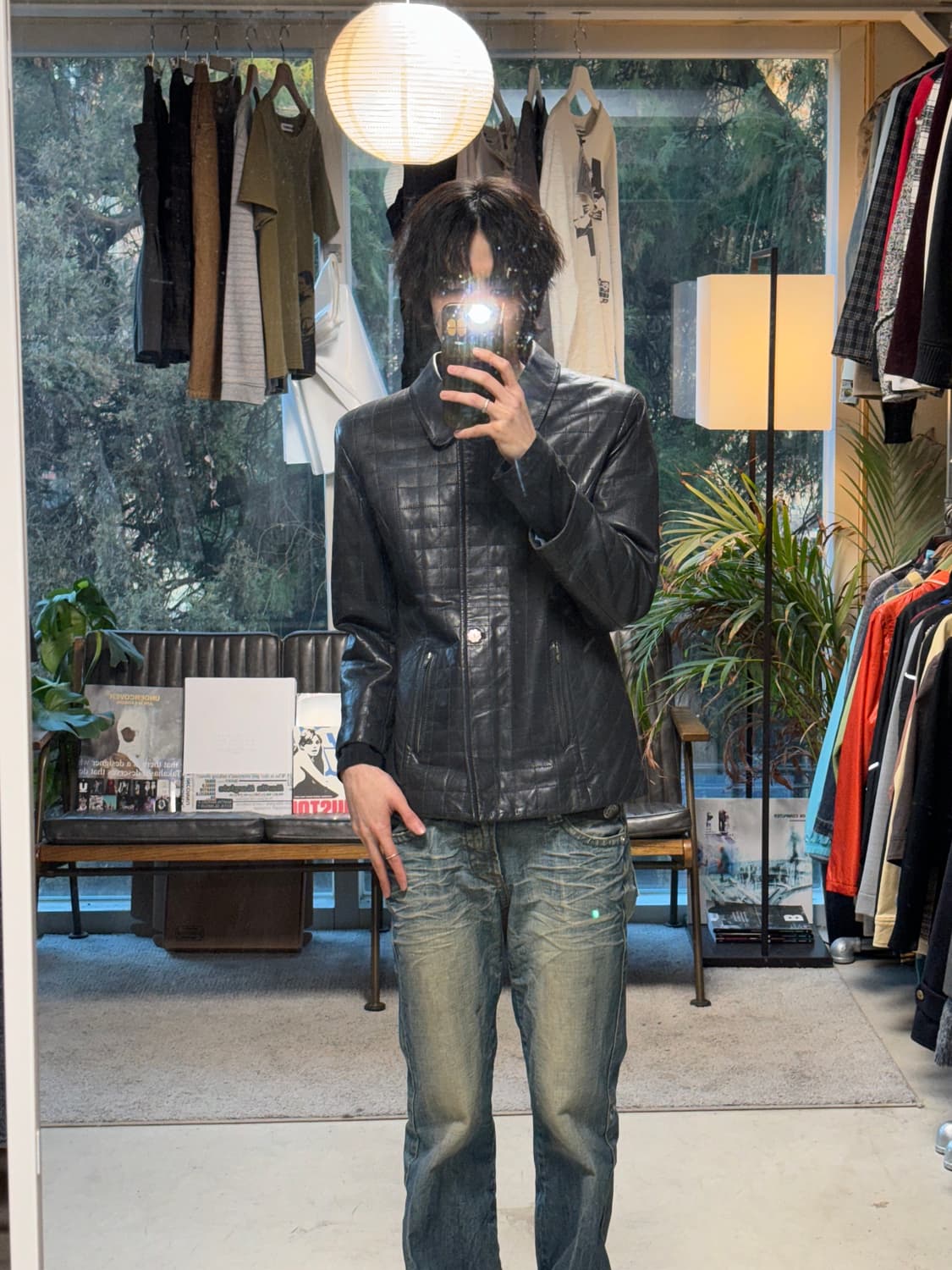 Jpn 쉽스킨 레더 자켓 상품이미지3