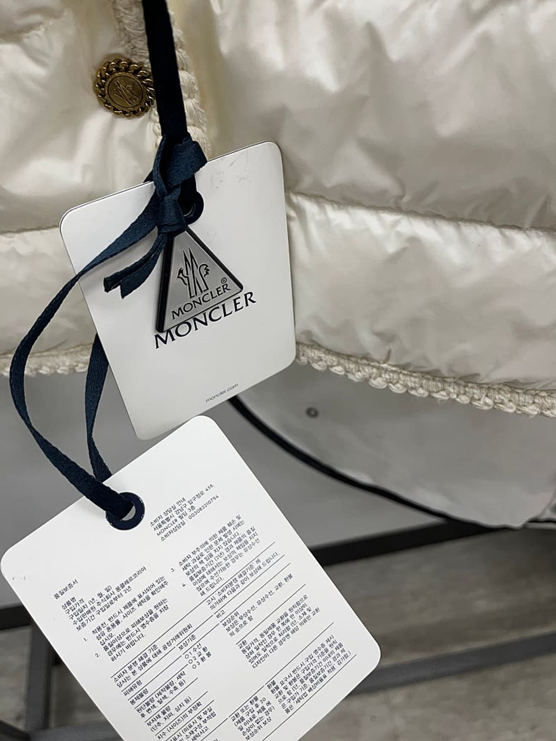 여) 몽클레어 경량 숏패딩  상품이미지4